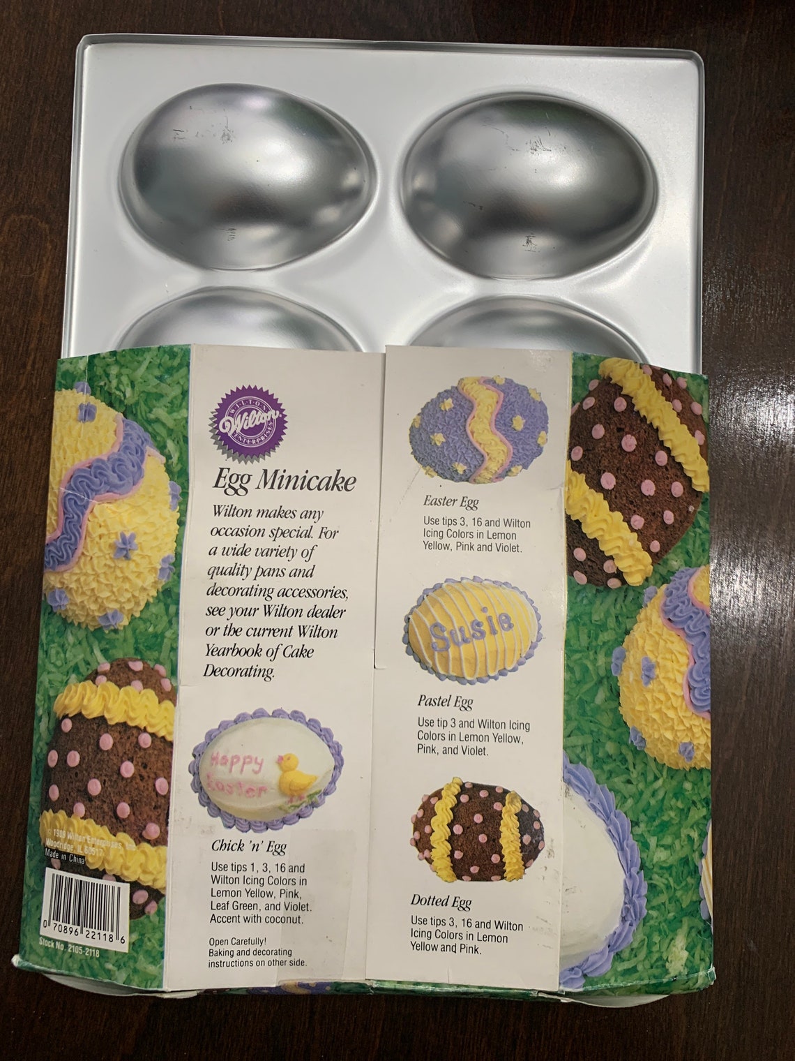 Wilton Aluminum Mini Egg Mold/chocolate Egg Molds/egg Etsy