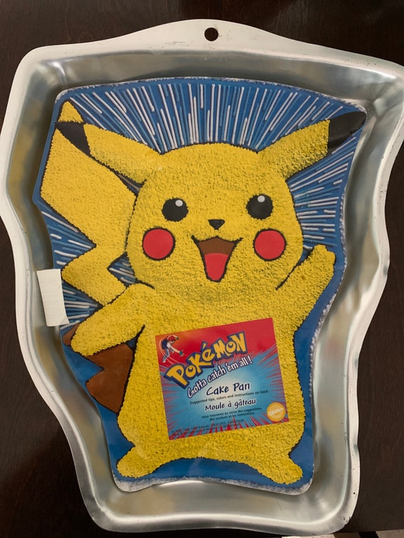 Pokémon Pikachu Cake Pan/pokémon Cake Pan/pikachu Birthday Etsy