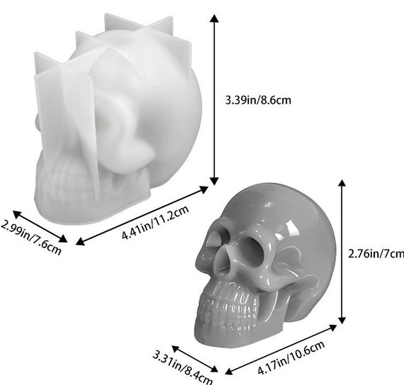 3D skull mold