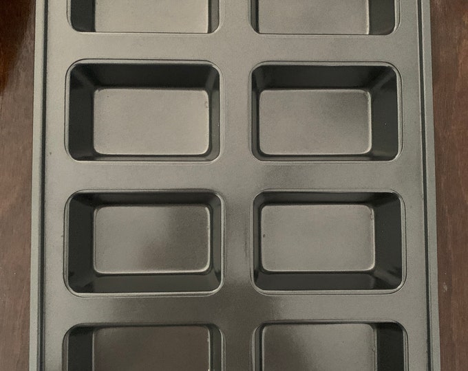 Wilton Brownie Pan/mini Loaf Pan/wilton Bar Pan/mini Dessert Etsy