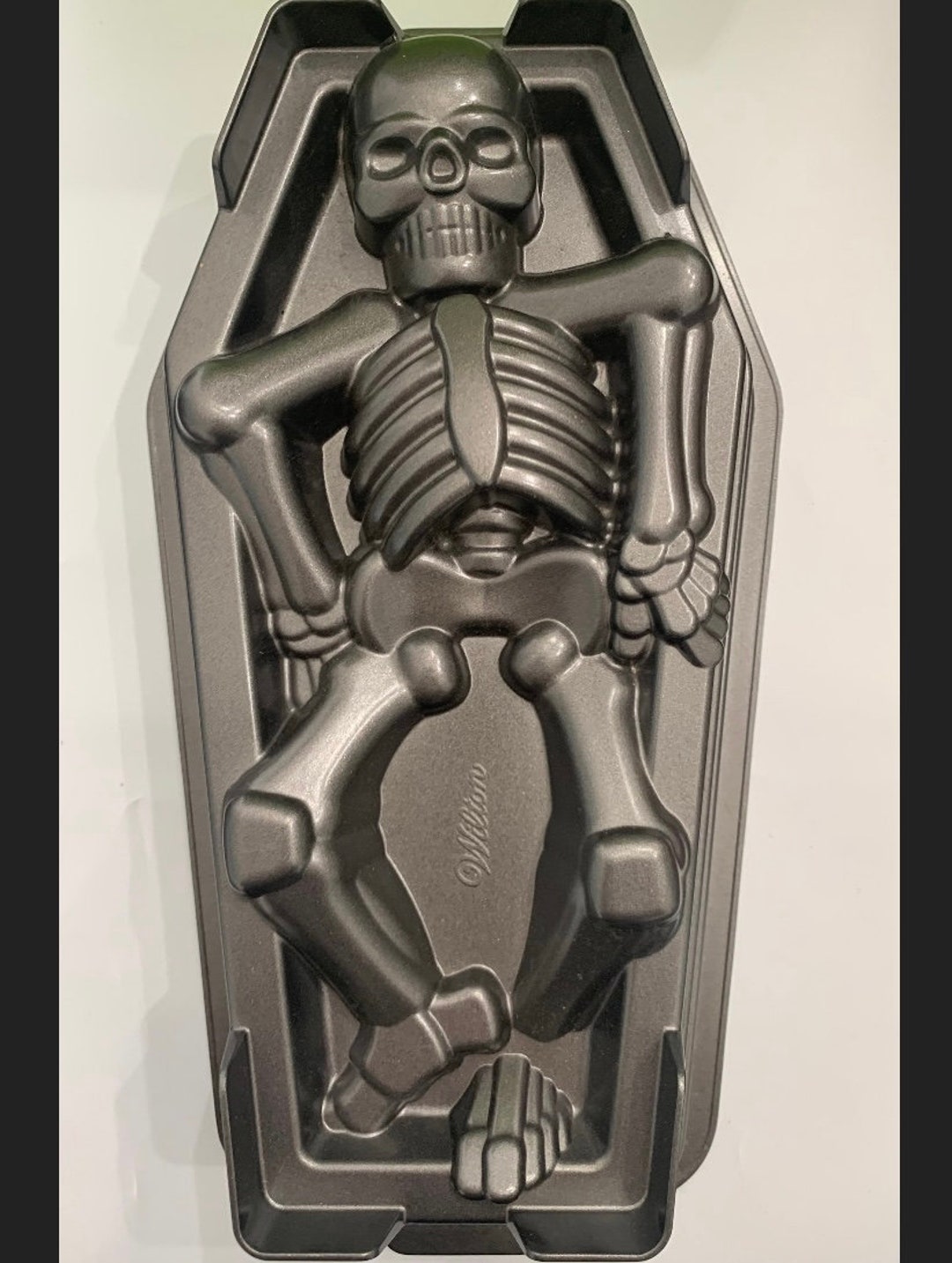 Wilton Halloween Casket Skelton Pan Skelton in Casket 3 D Cake Pan. Etsy