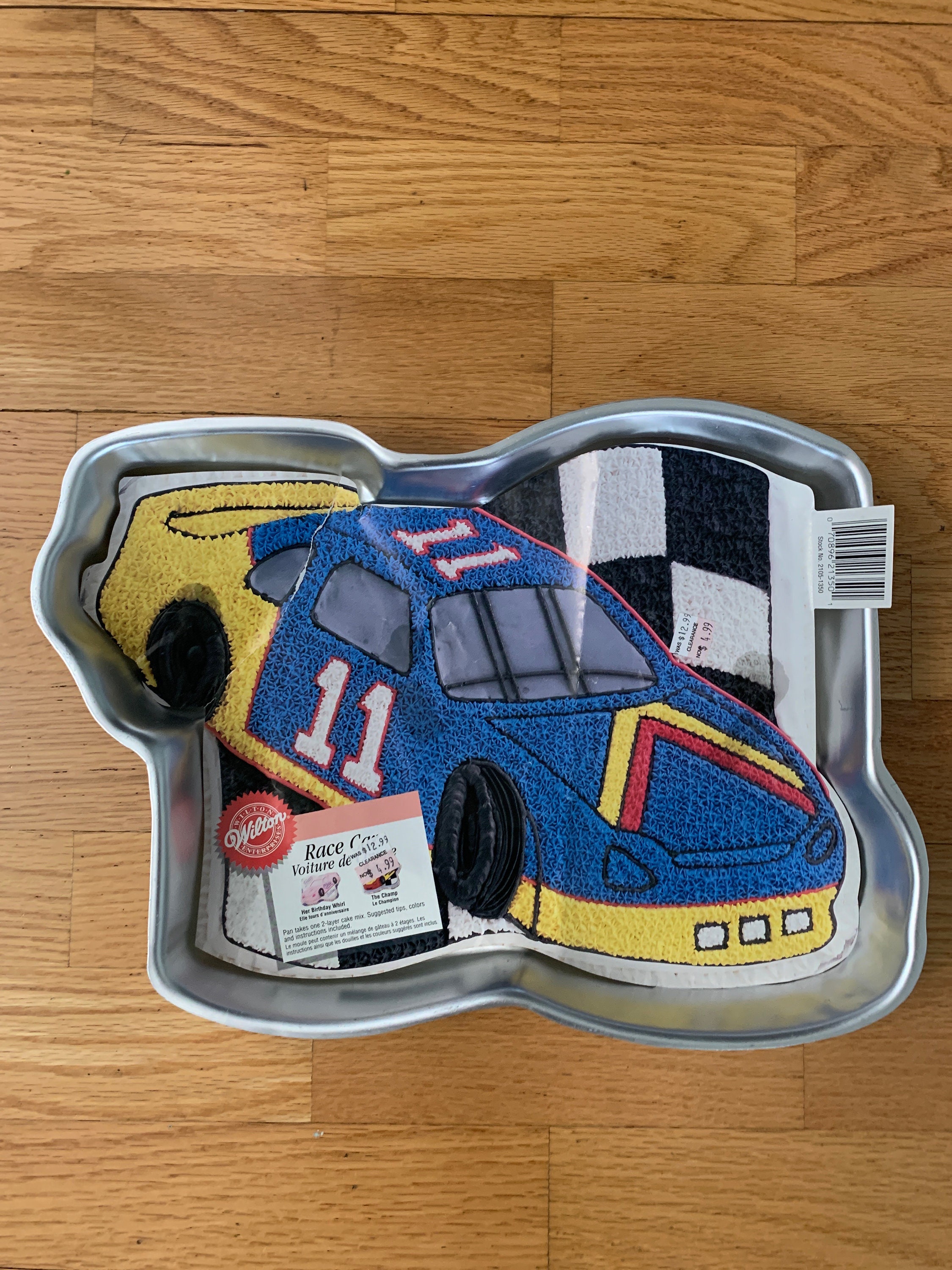 Race car cake pan 2025