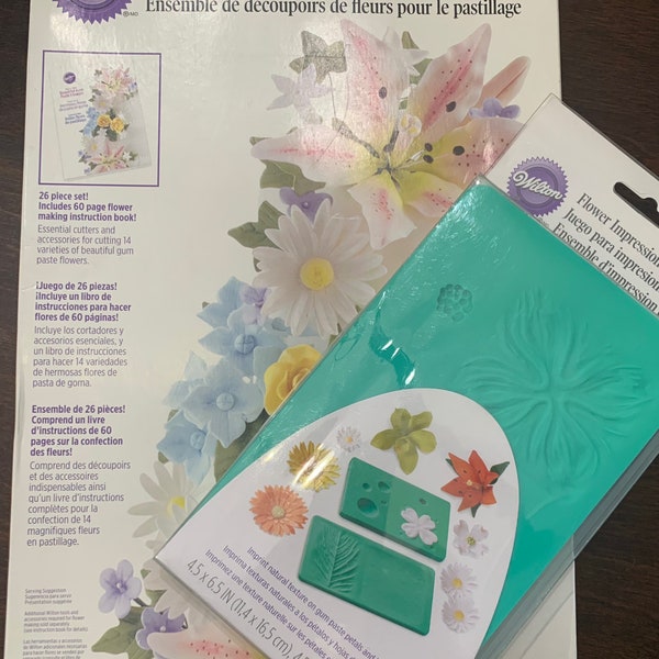 Gum Paste Flowers Etsy