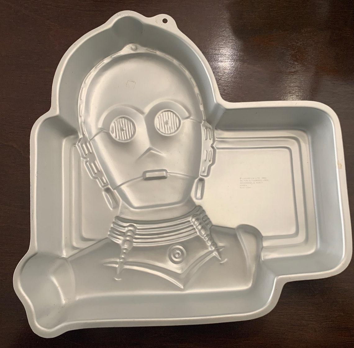Wilton Cake Pan Star Wars C3po/vintage Wilton Star Wars Cake Etsy
