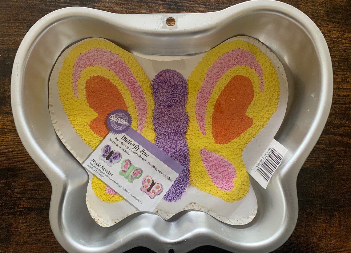 Butterfly Cake Pan 21052079 Wilton Pretty Cake and Fun to Etsy