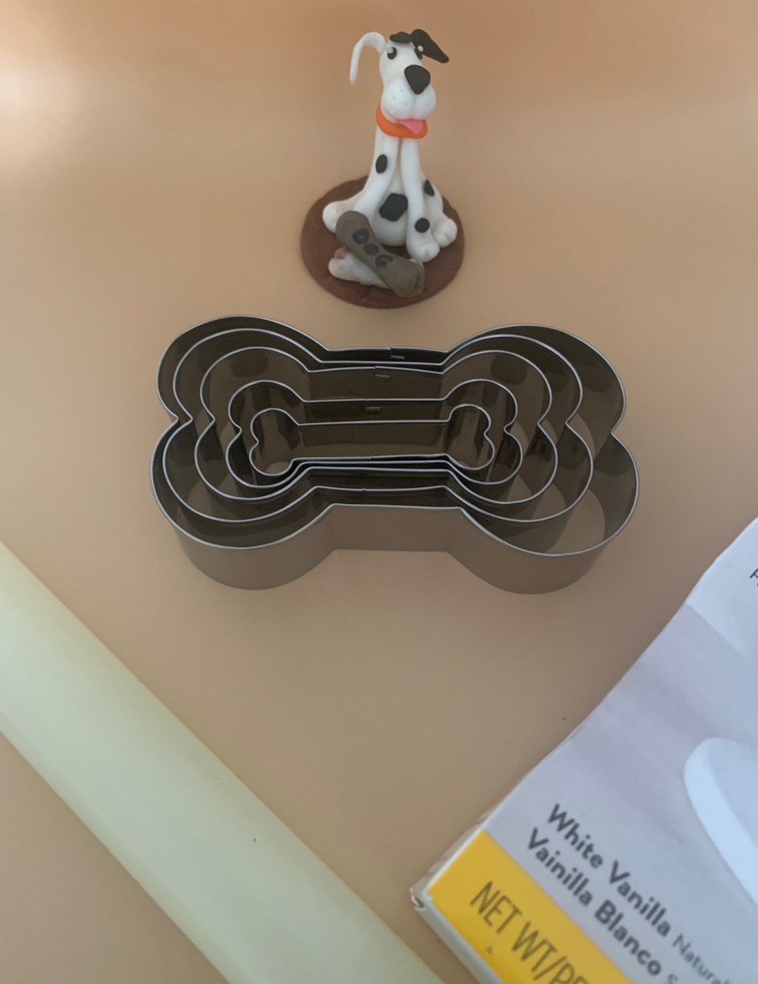 Dog Bones Cookie Cutter Set of 5 Skeleton Bones Cookie Etsy