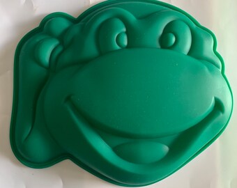 Stampo per torta in silicone Teenage Mutant Ninja Turtles, stampo per torta TMNT, stampo in silicone da 9 pollici, stampo per caramelle o cioccolato, compleanno del bambino.