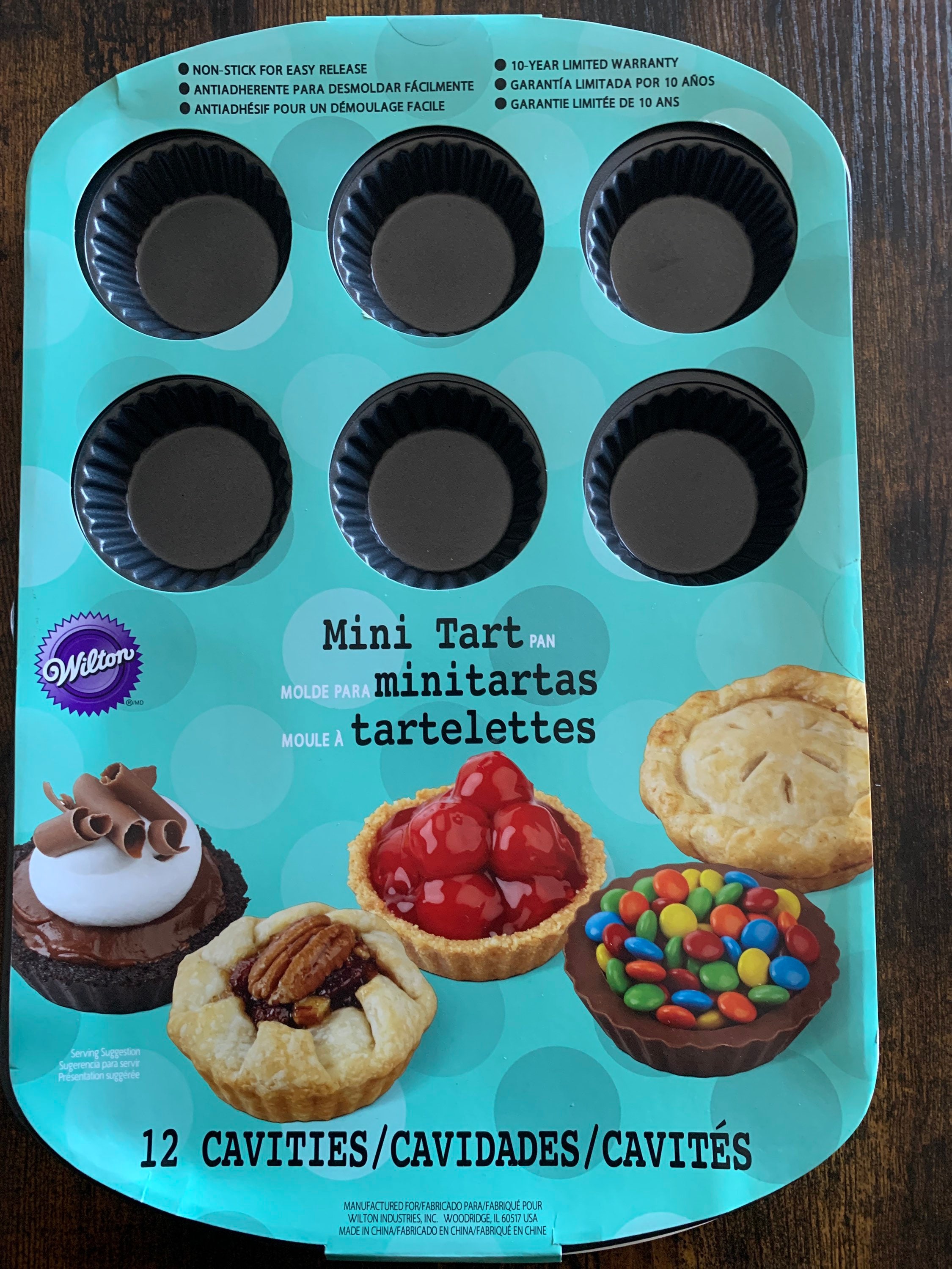 Tart and Pie Molds - Mini Silicone Molds - Wilton