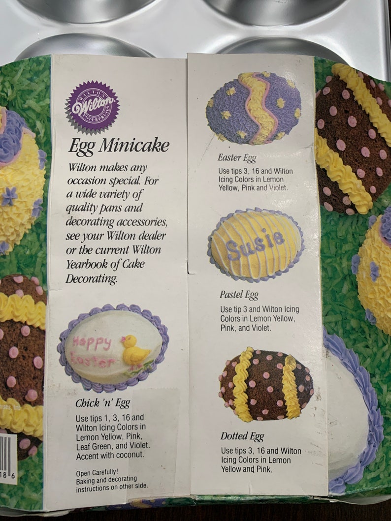 Wilton Aluminum Mini Egg Mold/chocolate Egg Molds/egg Etsy