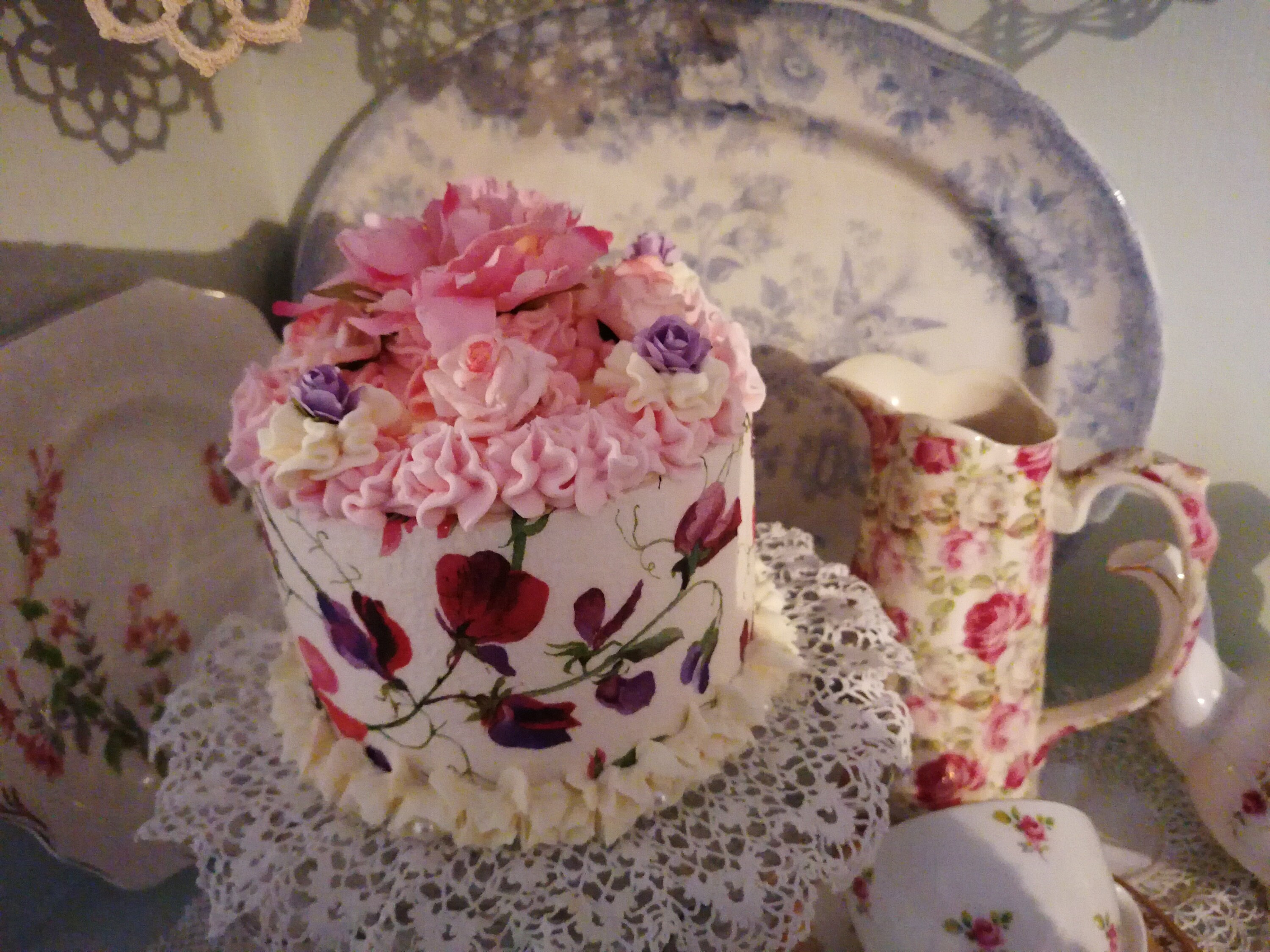 Fake Cake Large Whole Faux Display Artificial Made With Emma Etsy