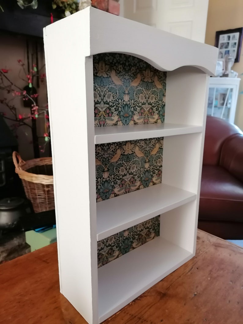 Large Wooden Shelf Storage Unit Freestanding or Wall Made Etsy UK