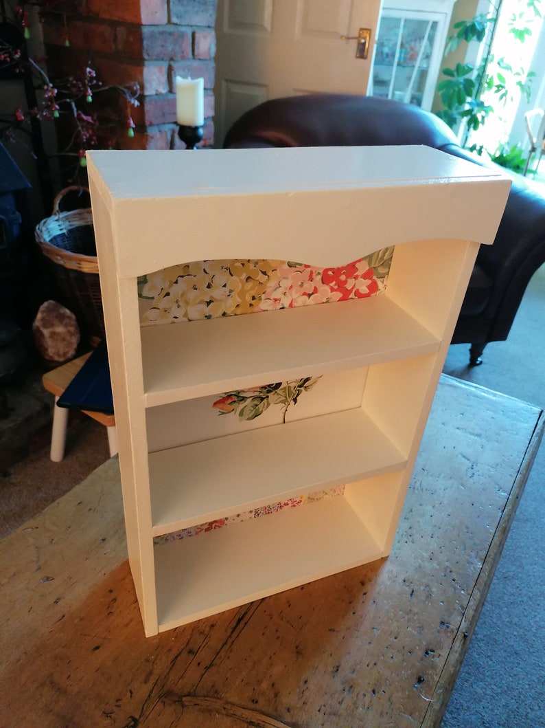 Large Wooden Shelf Unit Wall Freestanding Shelves Display Made Etsy