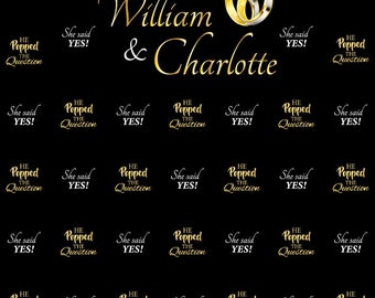Party Made in USA #9011 Photo Booth Red Carpet Stand Banner Glory Wedding Creations Step and Repeat Backdrop Event Design