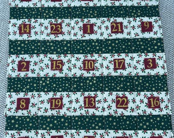 Advent Calendar, seasonal home decor, Christmas countdown