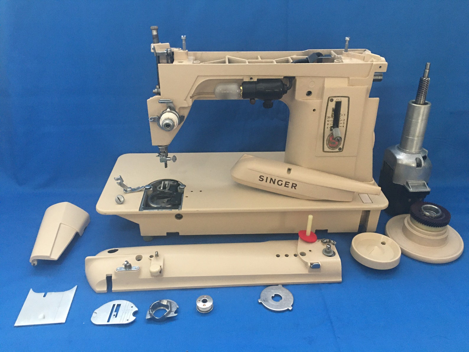 Rare Vintage Singer 414G Sewing Machine Cleaned Serviced and Etsy