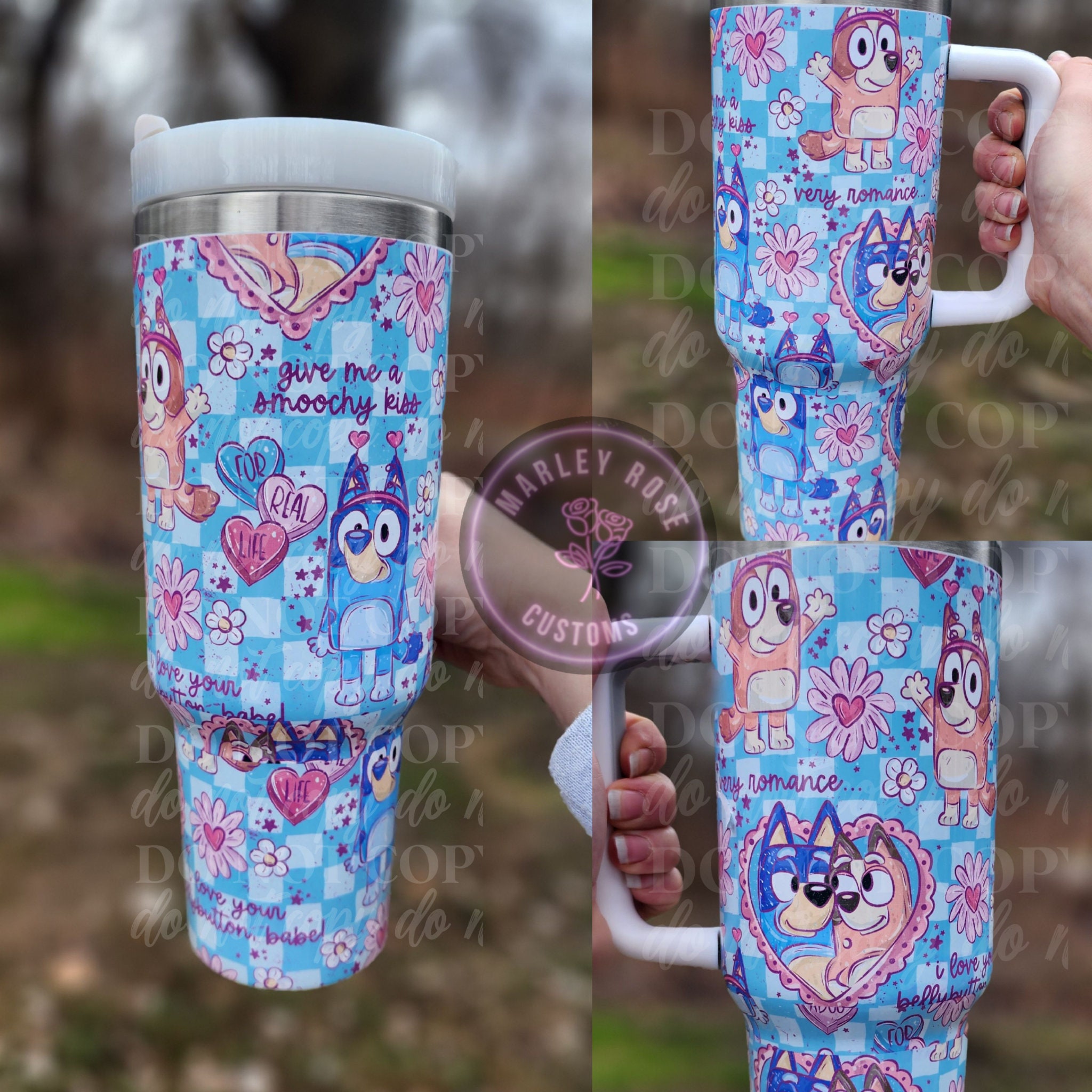 Very Romance 40oz Tumbler, Cartoon Insulated 40 oz Tumbler