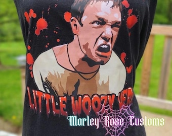 Horror Halloween Shirt, Tank Top, Horror graphic, 90s Halloween, Feeling a Little Woozy Here, Horror Fest, Spooky, Summer Tank, Men's Tank