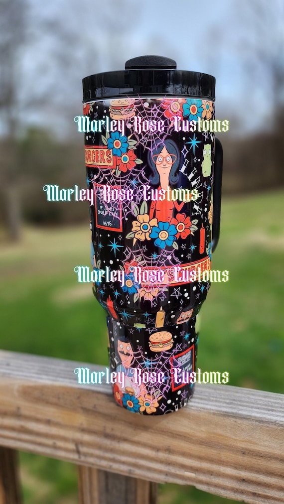 Funny 40oz Tumbler,  Linda, Louise, Bob, Gene, Tina, 40oz Cup, If Looks Could Kale, Fathers Day Gift,  Cartoon lover