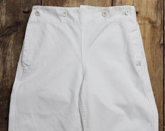 VINTAGE FRENCH WORKWEAR BLUE SANFOR HBT TROUSERS PANTS 1960S