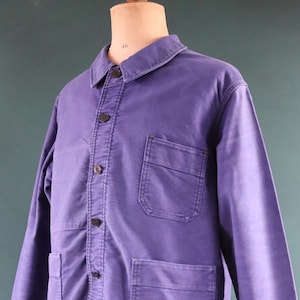 French Workwear Adolphe Lafont Moleskin Jacket - Etsy French Workwear Adolphe Lafont Moleskin Jacket - Etsy