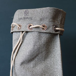 Vintage drawstring duffle bag hot sale