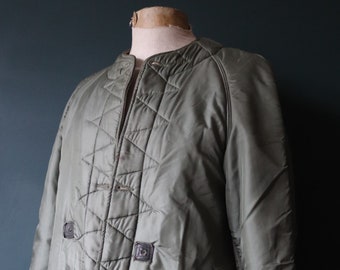 Vintage 1960s 60s USAF US Air Force military parka jacket liner 44” chest Sandler Bros