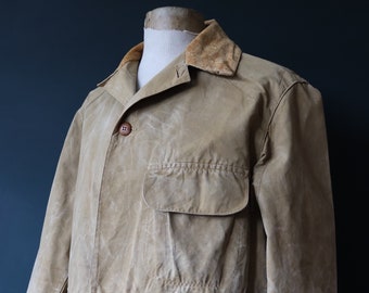 Duck Hunting Canvas Jacket 1950s Field Jacket Weatherbak - Etsy
