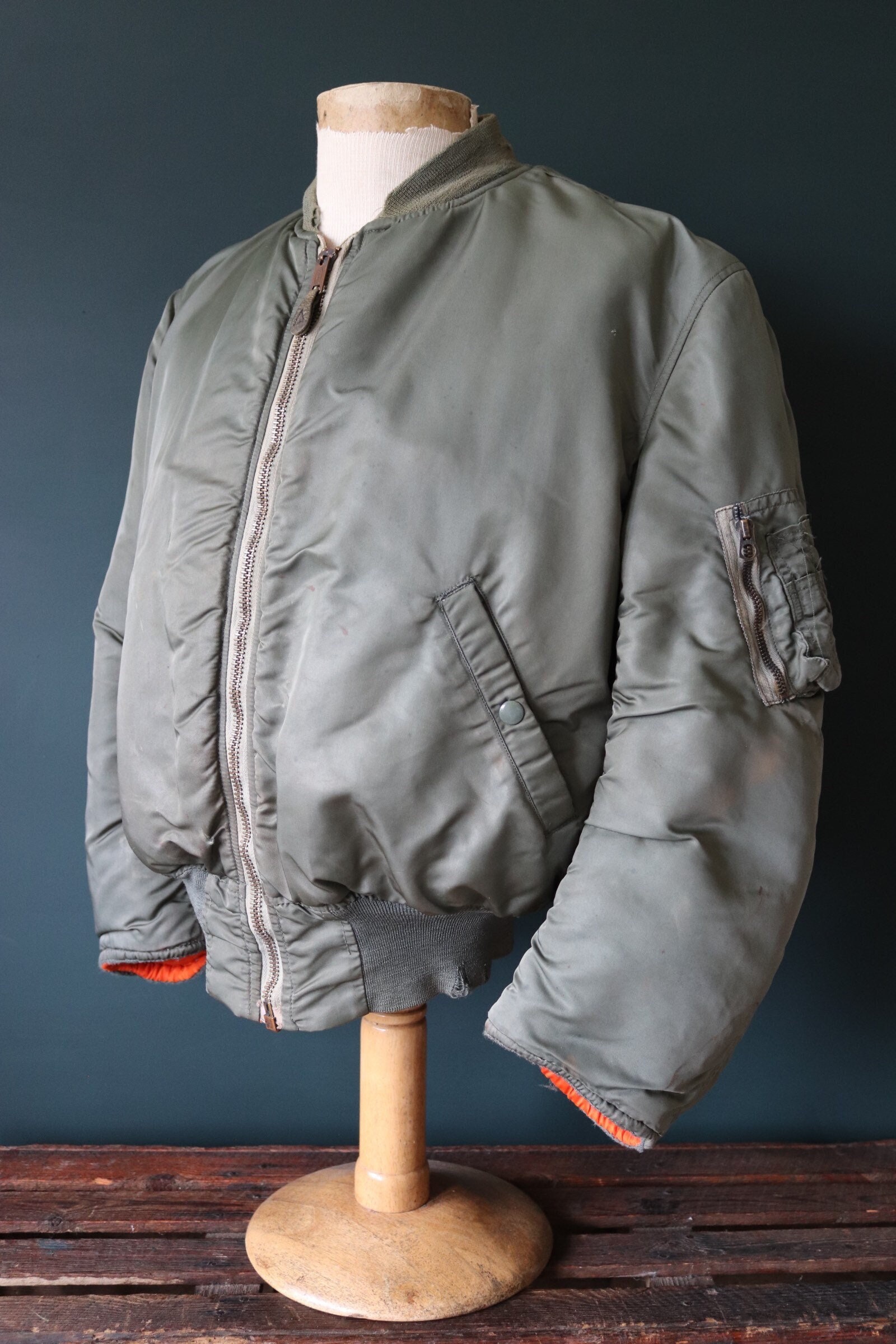 「かわいい～！」 Bomber 60s Jacket MA-1 USAF USAF フライトJKT - www.azuma-kogyo.co.jp