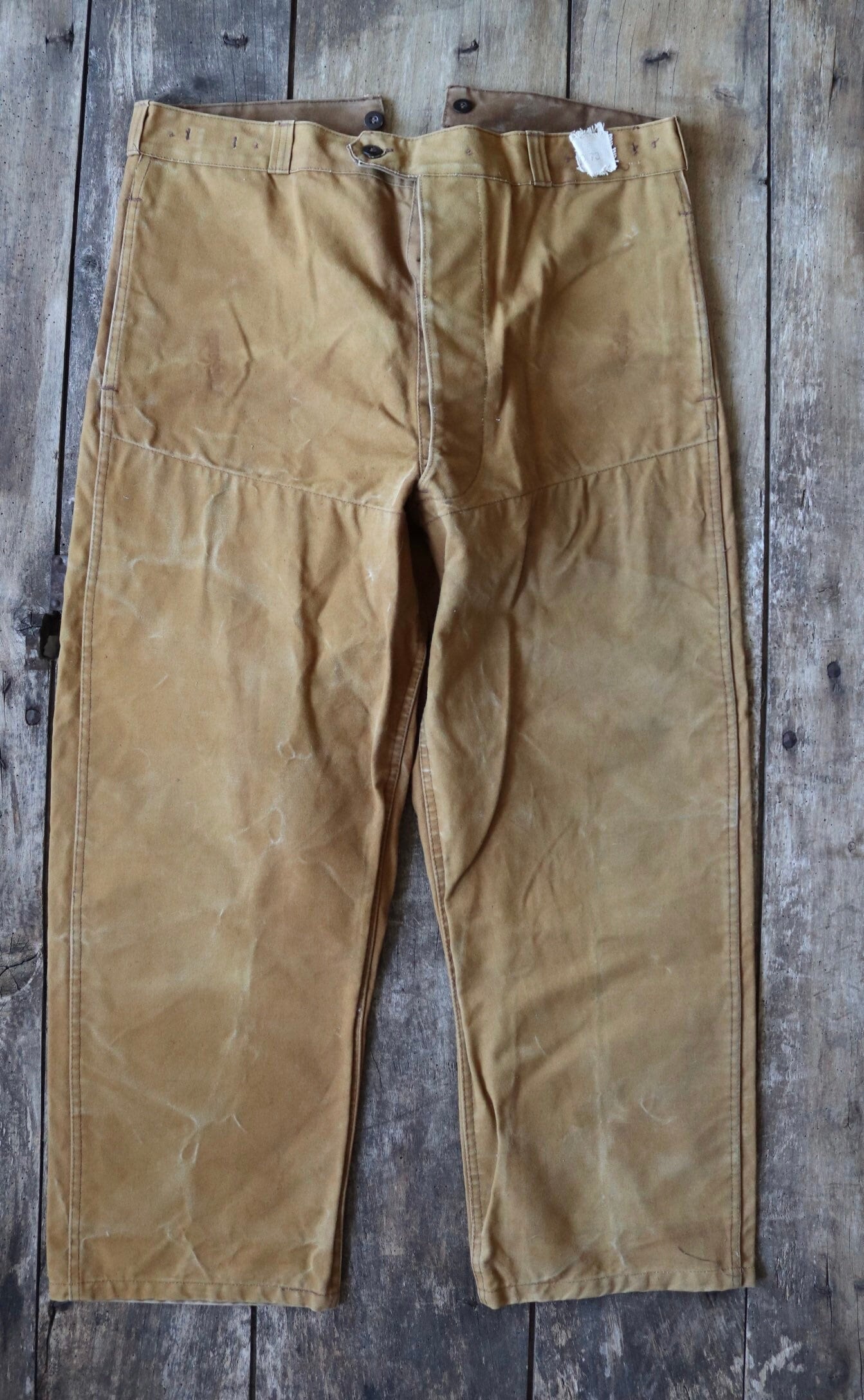 Vintage 1970s 70s French SNCF railway railroad engineer trousers pants ...