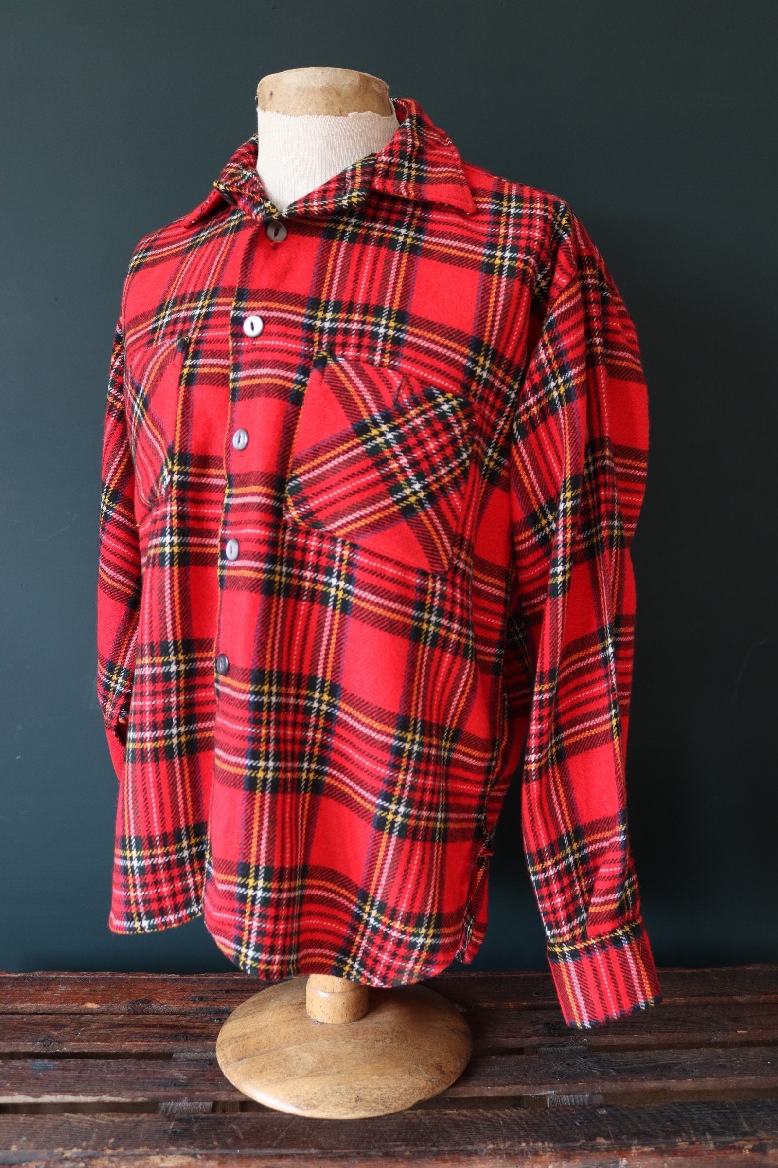Vintage 1960s 60s 1970s 70s Kenmore wool hiking walking mountaineering 