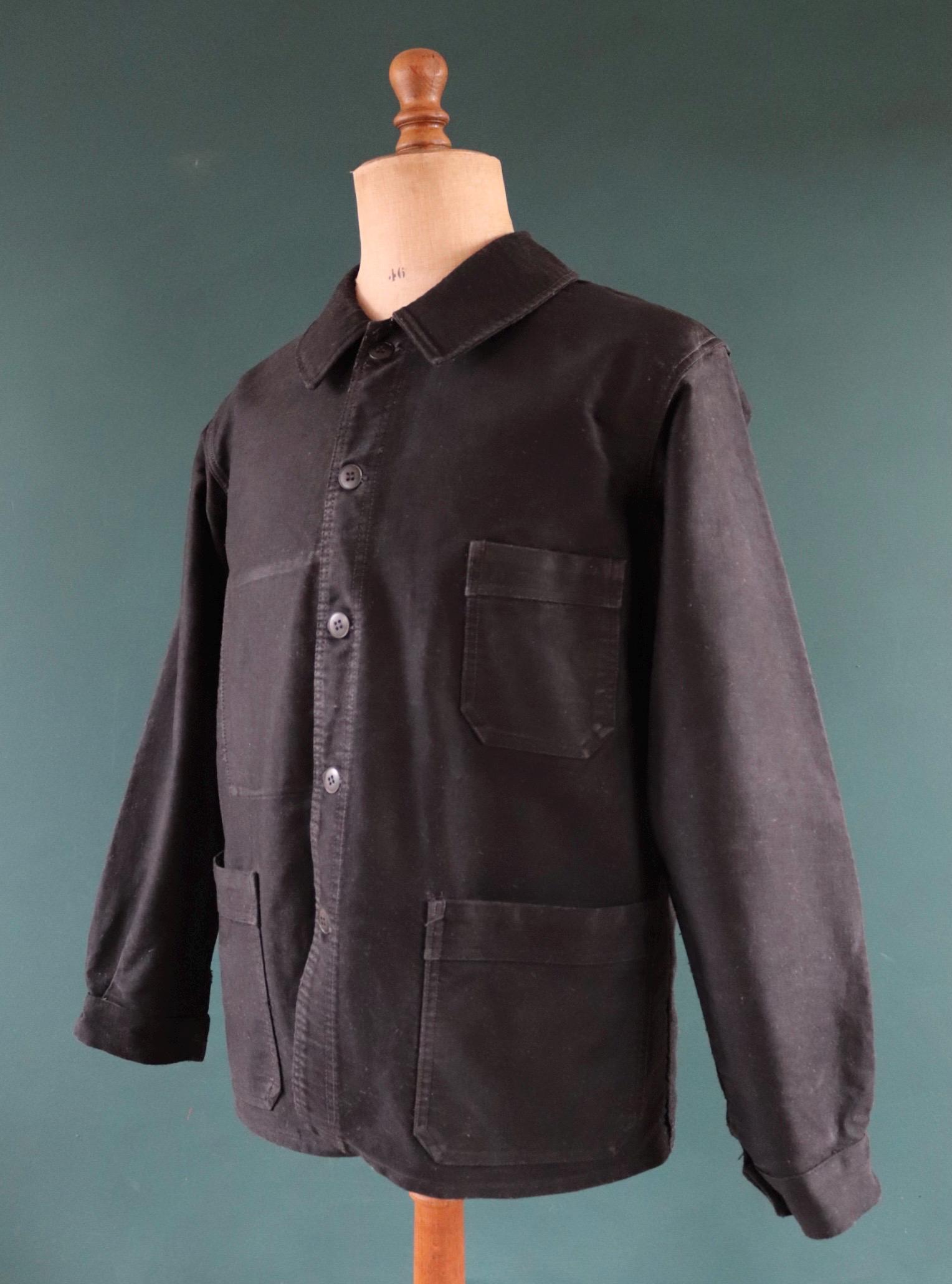 Black Moleskin Jacket - Etsy Black Moleskin Jacket - Etsy