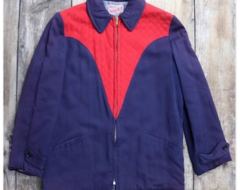 Vintage 1950's -deadstock- “campus” Rayon Gabardine 3/4 Length