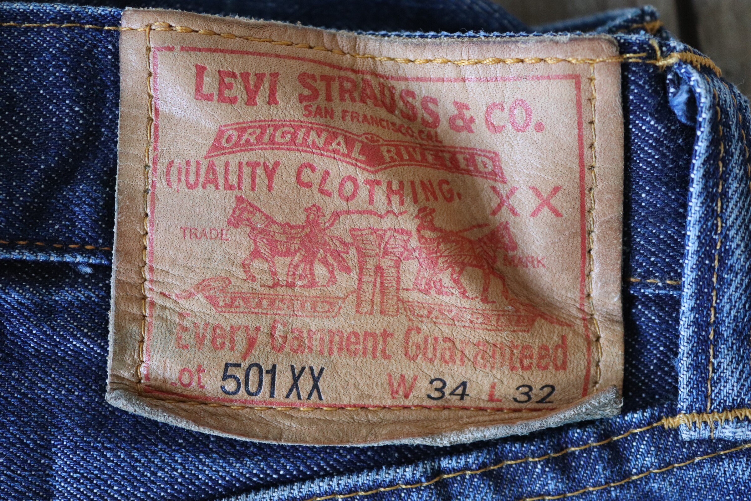 levis made in usa selvedge