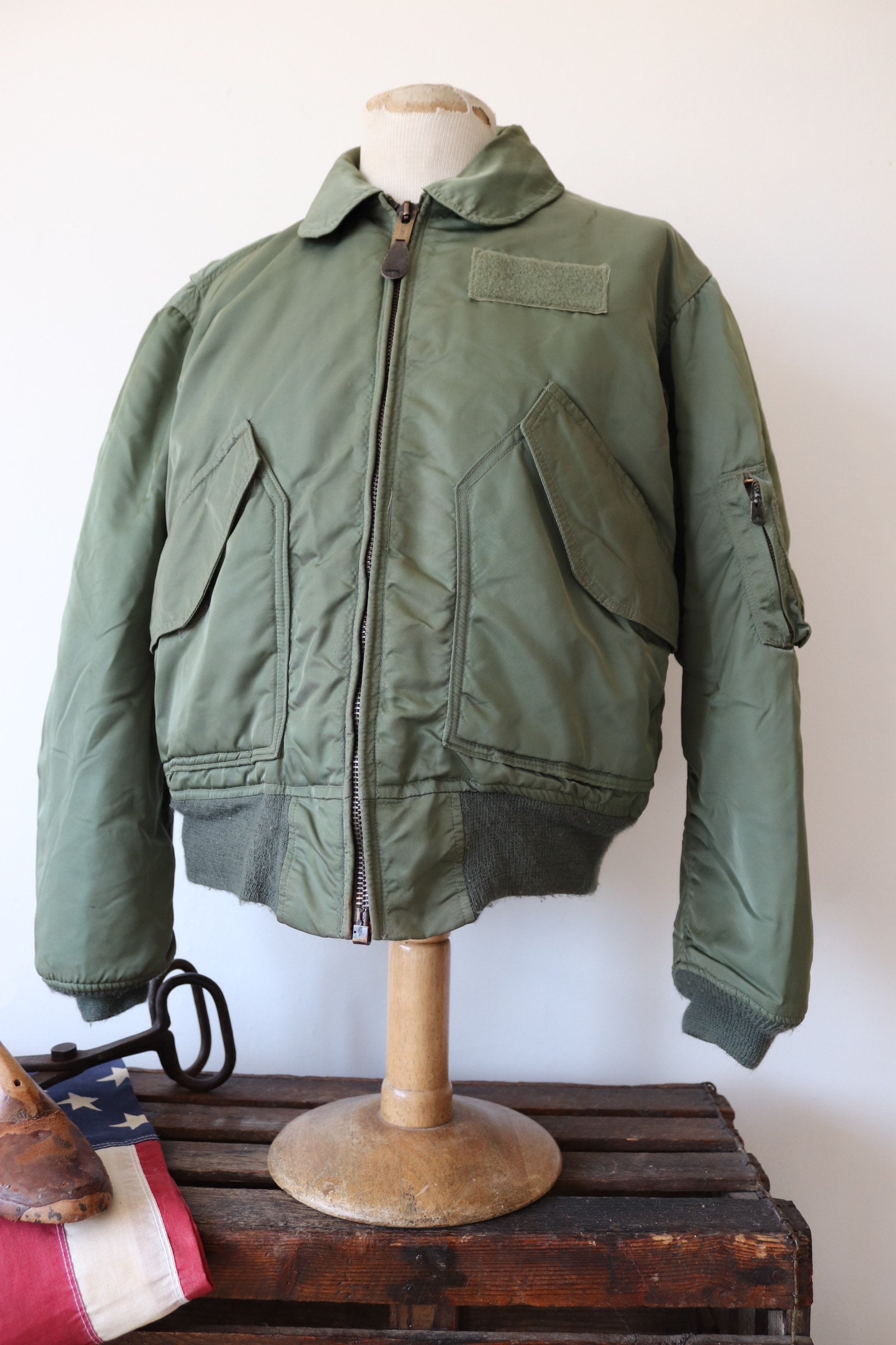 (元値16000円) 80s CWU-55p flight jacket