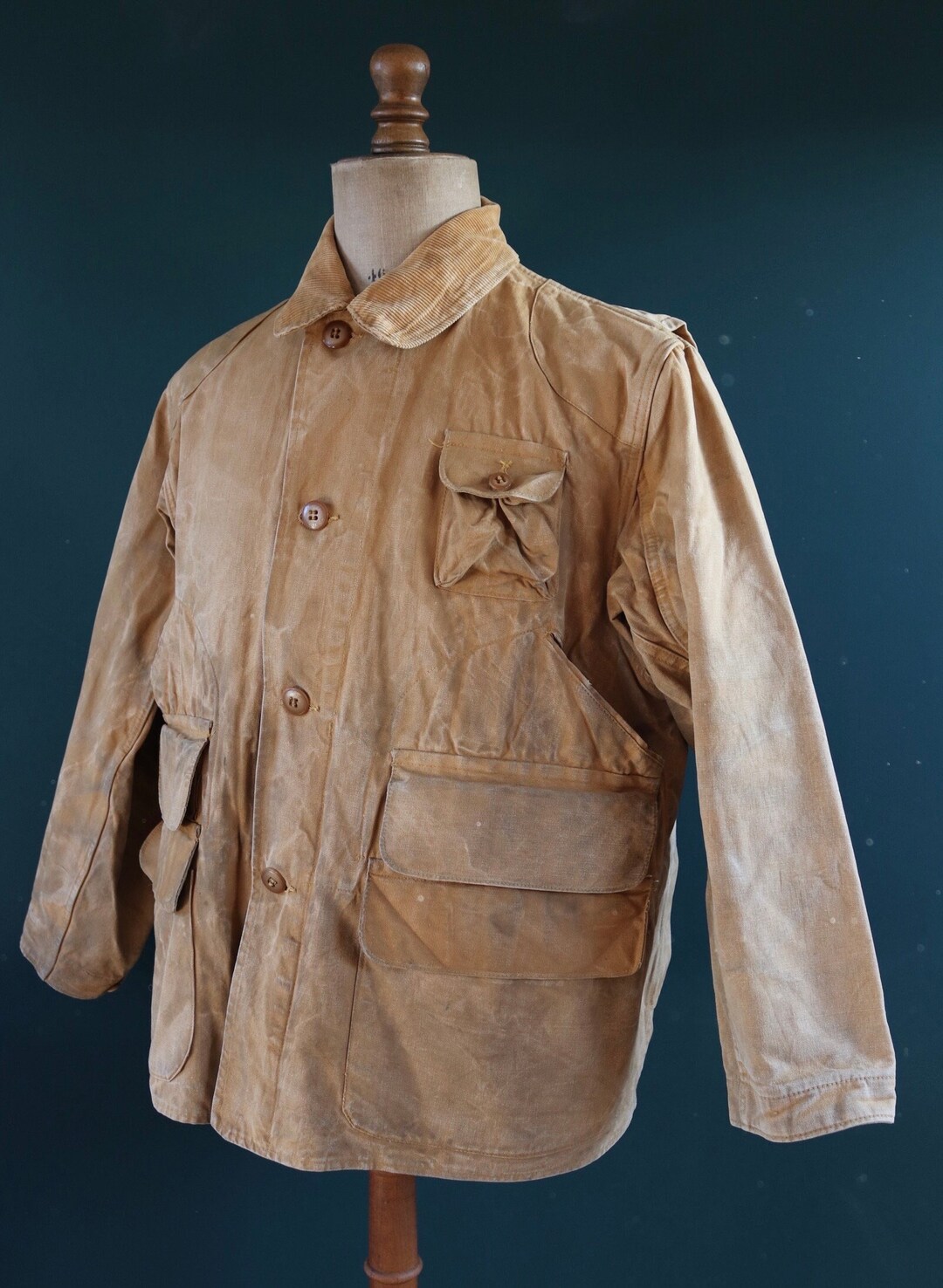 70's RED HEAD Duck Hunting Jacket Made in USA Men's XL
