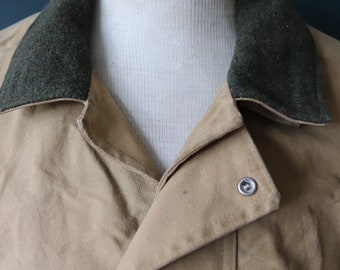 Vintage CC Filson Tin Cloth Paraffin Waxed Cruiser Jacket 49 Chest