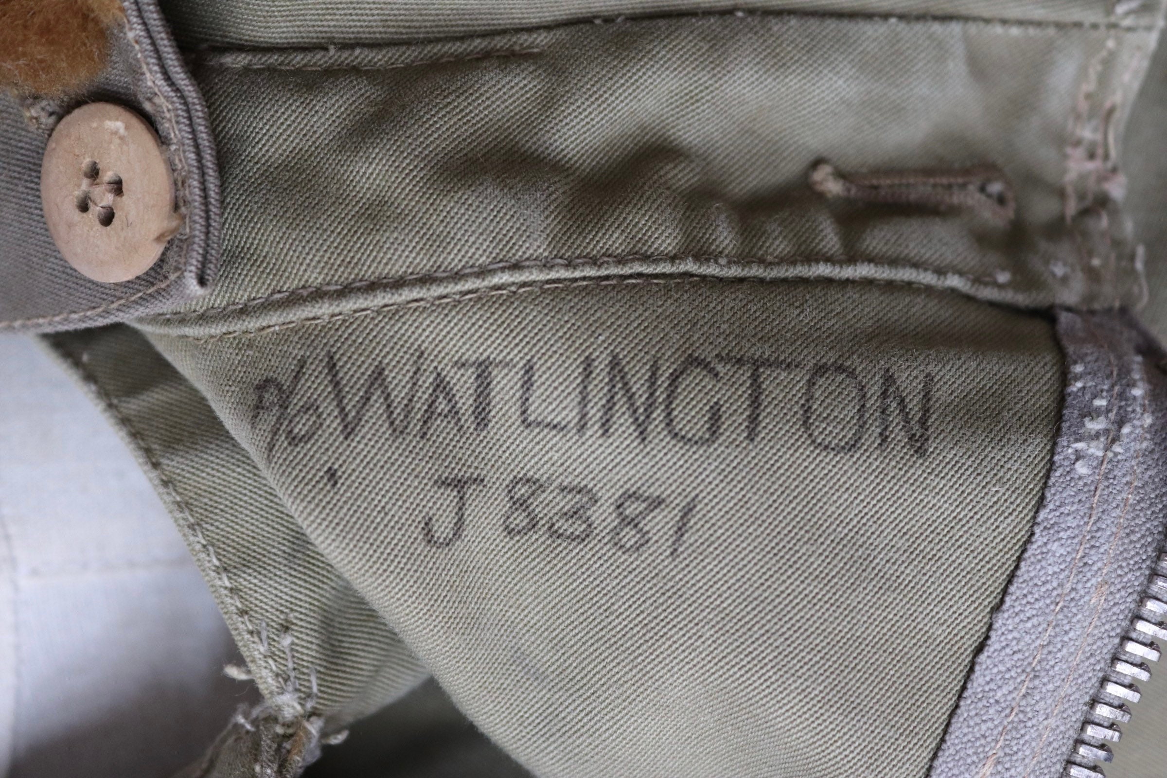 Vintage 1940s 40s WW2 RAF British military Sidcot flight suit pilot