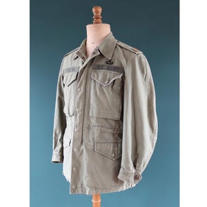 Vintage 1950s US Army M-1951 field jacket - Korean War era - Talon zipper - 40&quot; chest