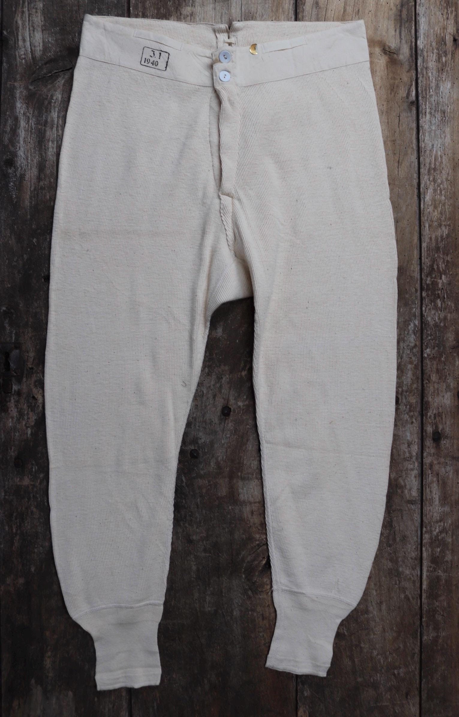 レッグウェア 70s Dead Stock Army Long Johns S Vintage 1960s 1970s Military Issue Thermal Long Underwear - Etsy