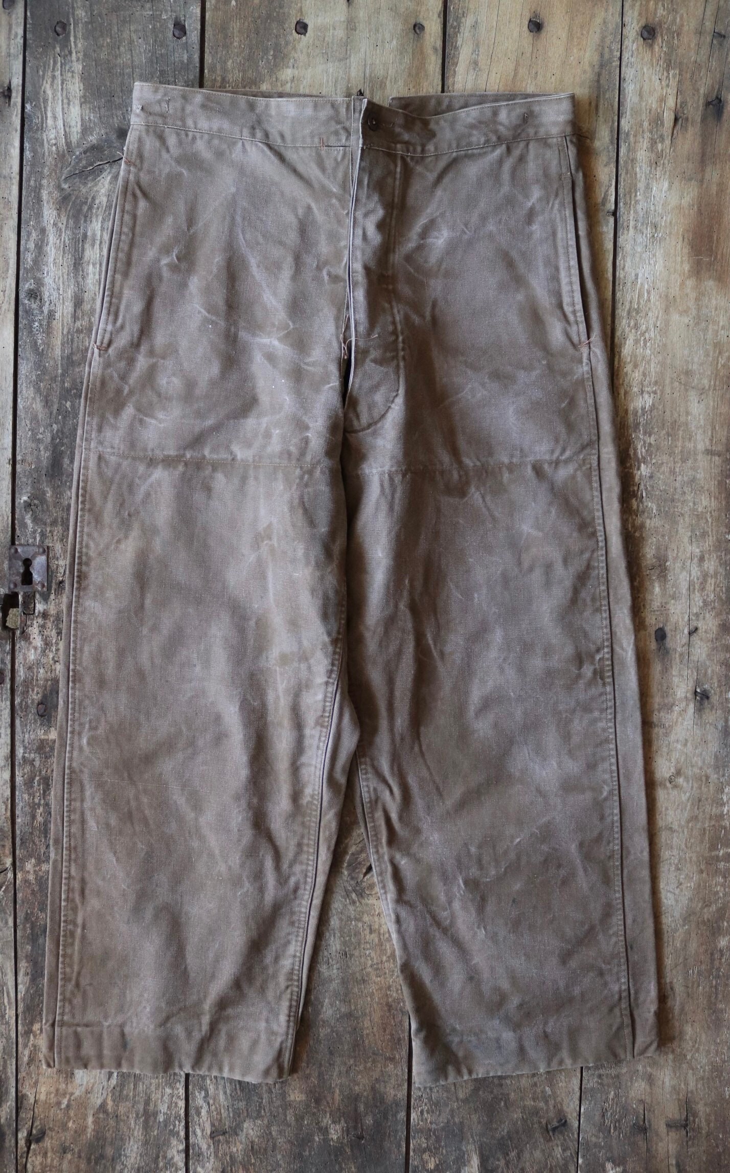 Vintage 1970s 70s French SNCF railway railroad engineer trousers pants ...