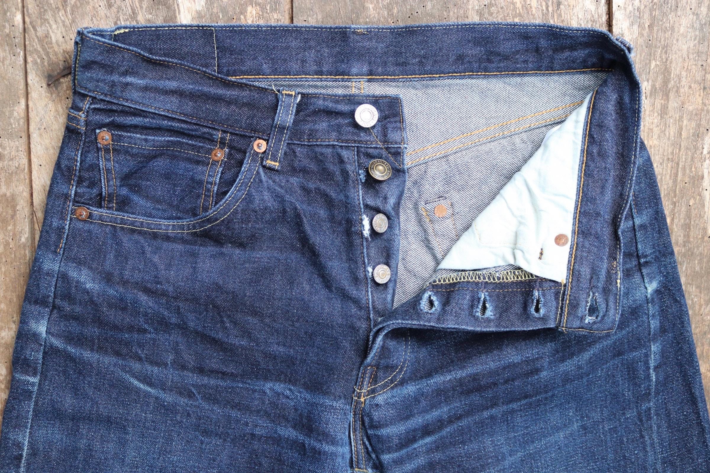 Vintage LVC Levi's 501XX Jeans - Big E - Selvedge Denim - 29