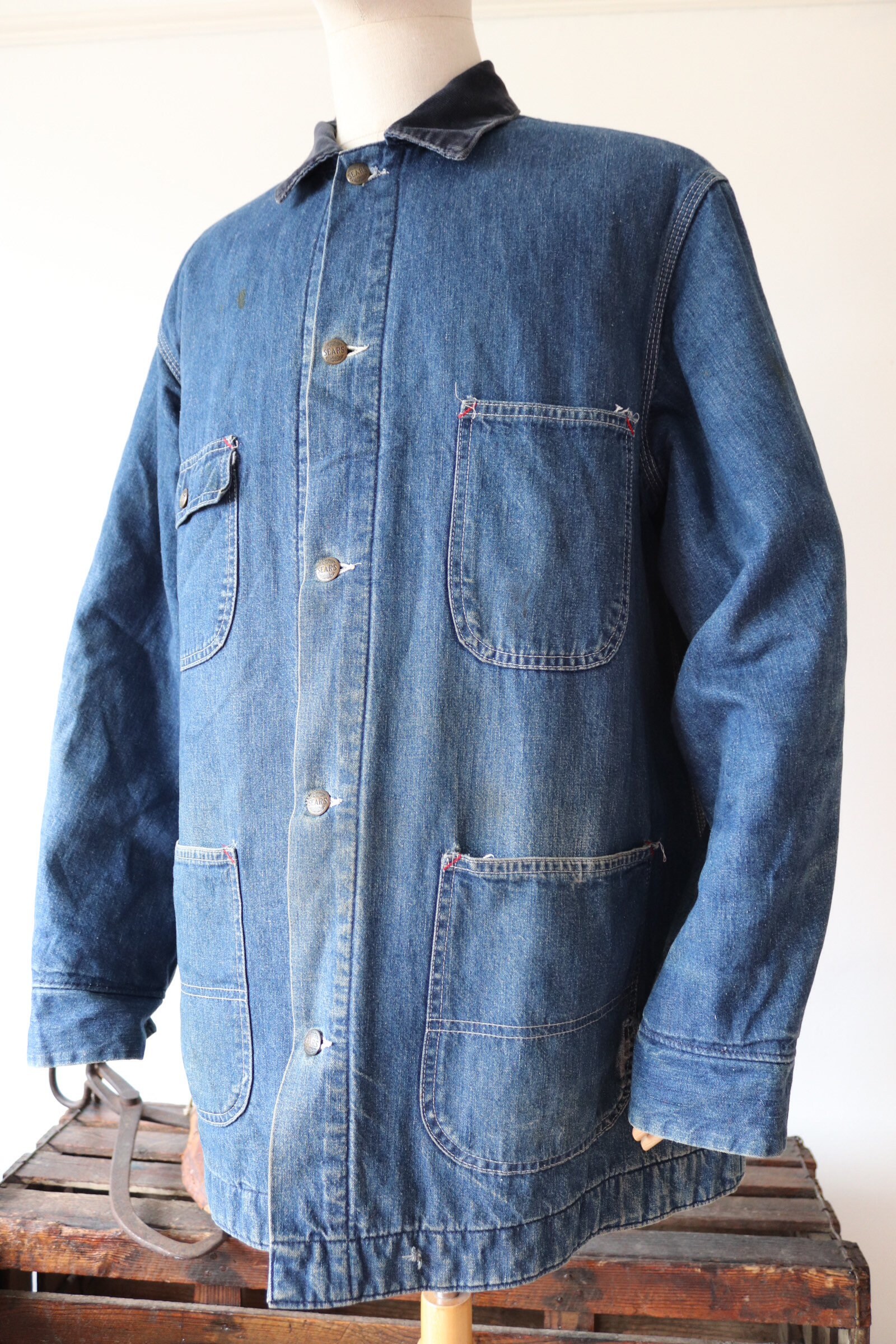 blanket lined chore jacket