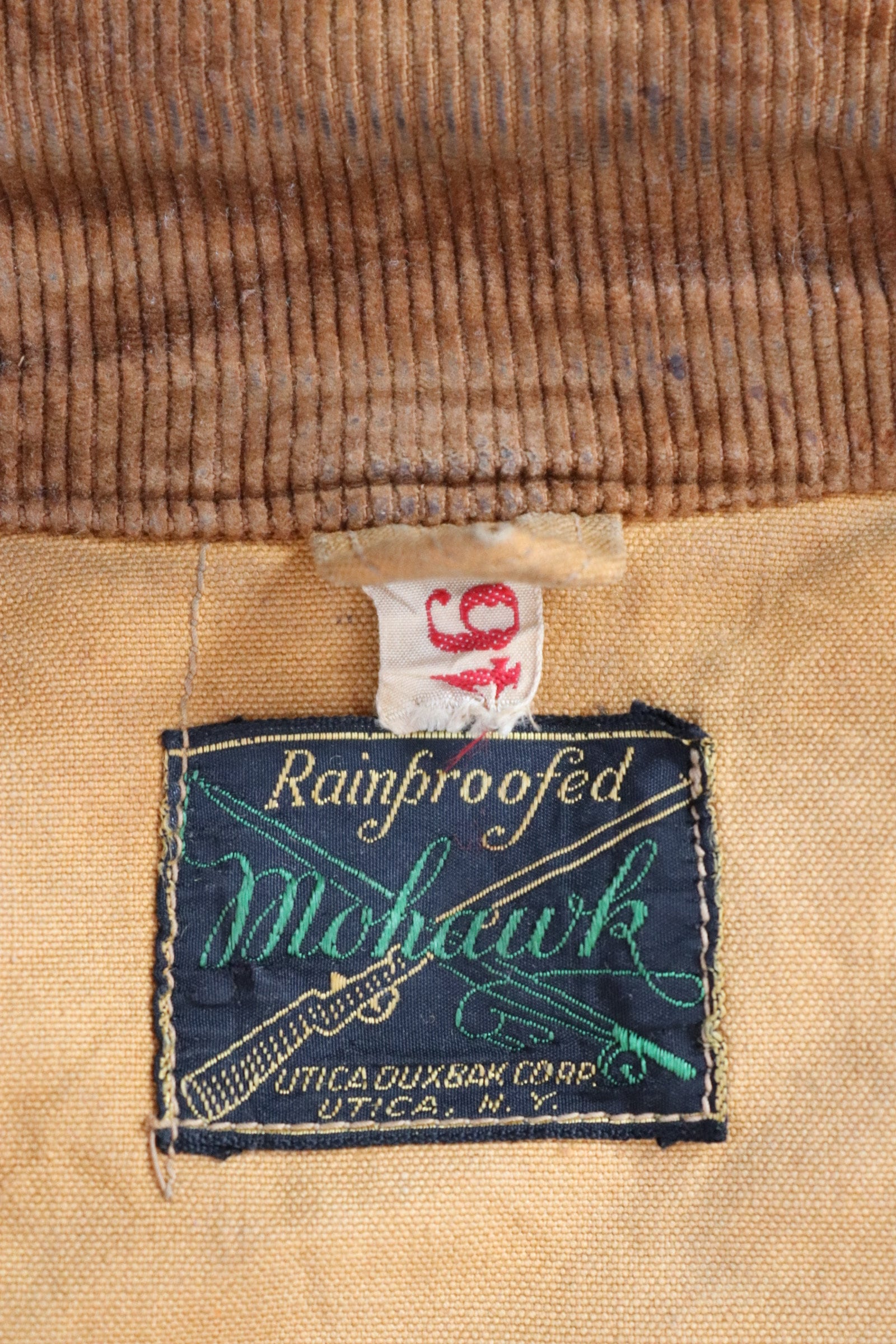 Vintage 1930s Duxbak Utica Workwear Jacket Mohawk Duck Vintage 1930s Duxbak Utica Workwear Jacket Mohawk Duck
