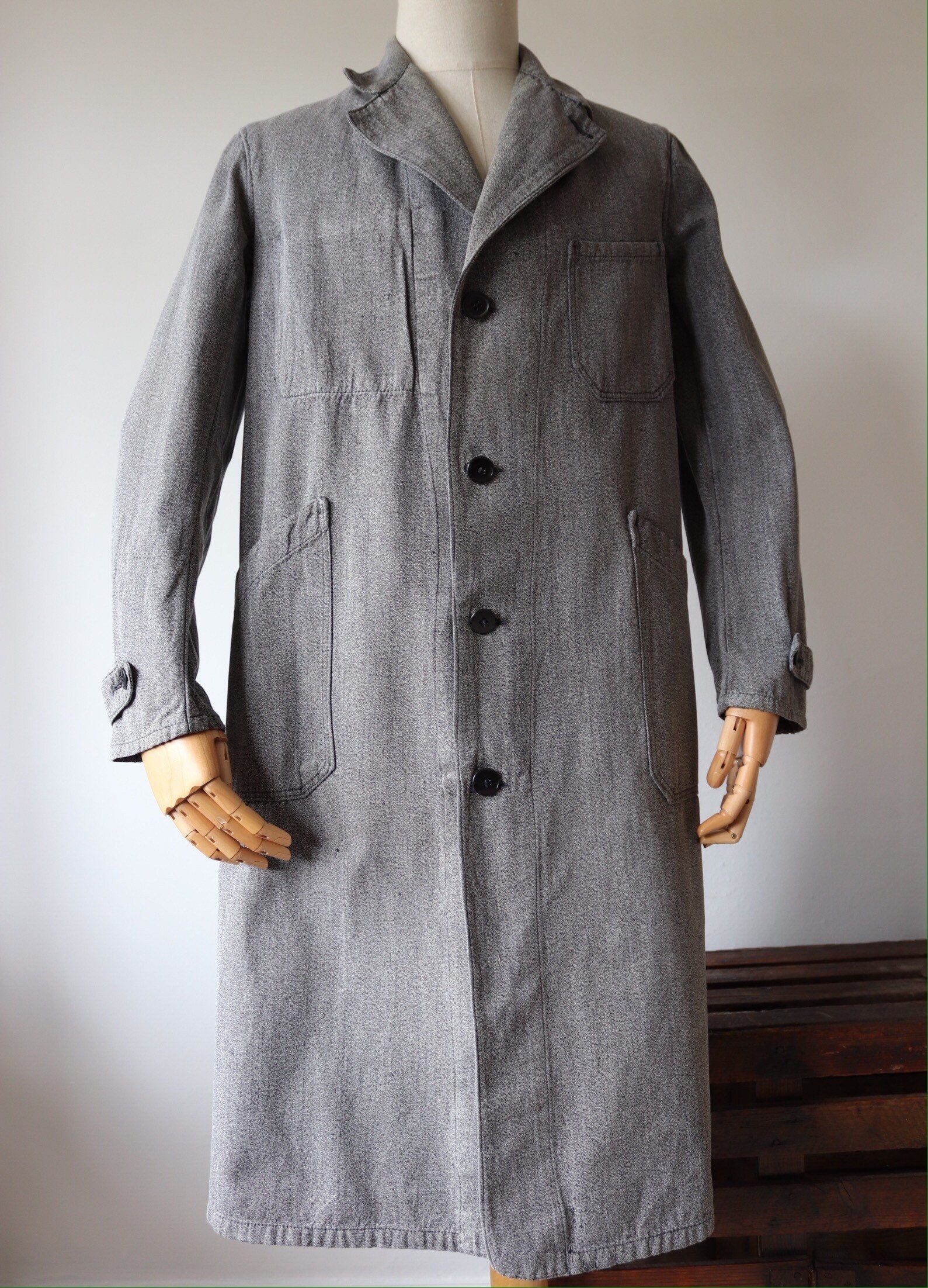 1950s〜Vintage French Atelier Coat