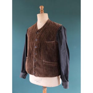French Vintage Gilet - Etsy