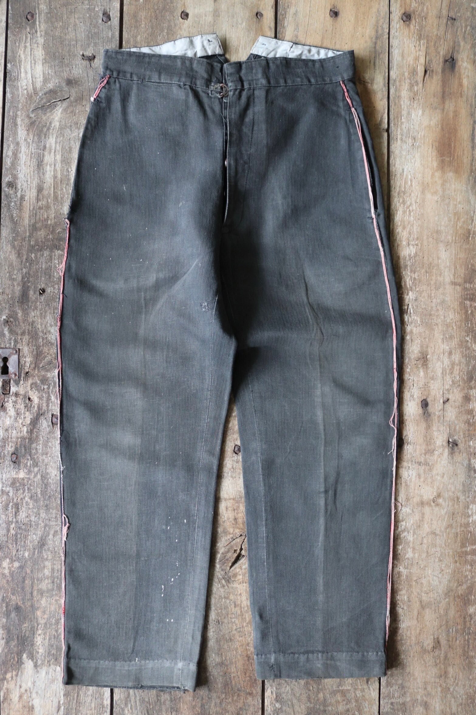 素敵でユニークな Vintage Firefighter Pants - Etsy パンツ