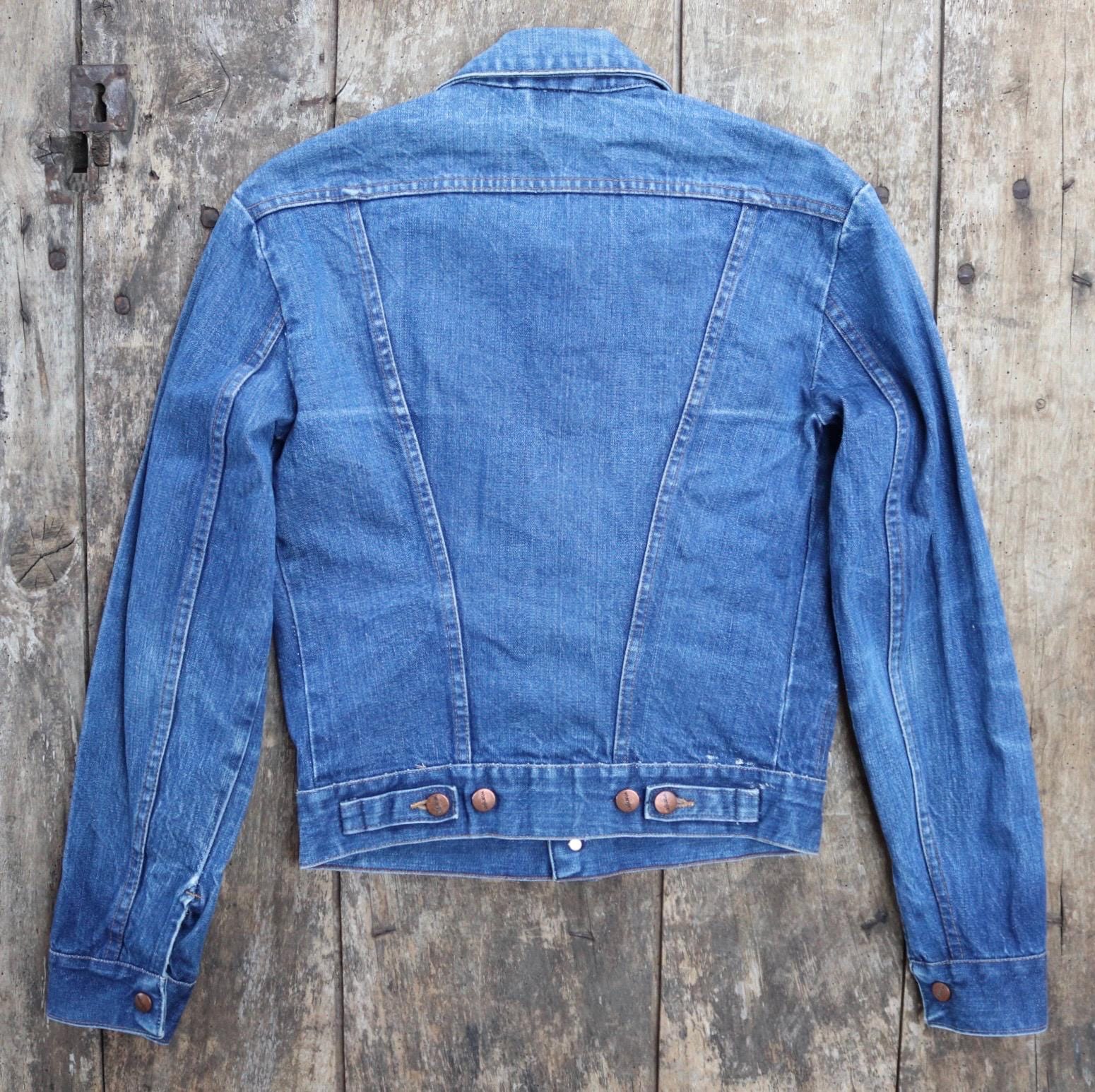 Vintage 1980s Wrangler Trucker Jacket - 36