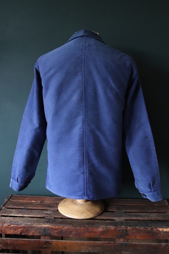 Vintage 1960s 60s French Blue Moleskin Work Jacket Workwear - Etsy
