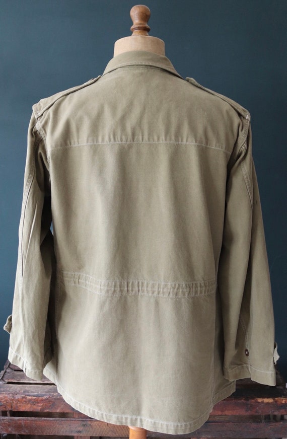 Vintage French Army Jacket 1950s M47 M 47 Field Utility Vintage French Army Jacket 1950s M47 M 47 Field Utility