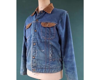 ジャケット・アウター 70's Key IMPERIAL vintage work jacket Vintage Key Imperial Denim Jacket: 1970s Workwear Trucker Jacket